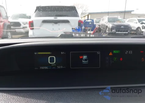 2021 Toyota Prius Le from USA, damaged, VIN JTDKAMFU9M3128068